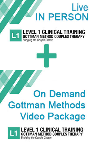 Level 1 - IN PERSON – Clinical Training – Bridging the Couple Chasm - In-Person or on Zoom and receive Level 1 On Demand included (With option of Level 2) June 15 & 16, 2026