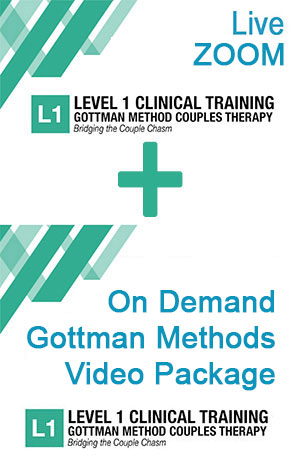 Level 1 - ZOOM – Clinical Training – Bridging the Couple Chasm - In-Person or on Zoom and receive Level 1 On Demand included (With option of Level 2) June 15 & 16, 2026